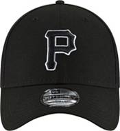 New Era Men's Pittsburgh Pirates Black 39Thirty Stretch Fit Hat product image