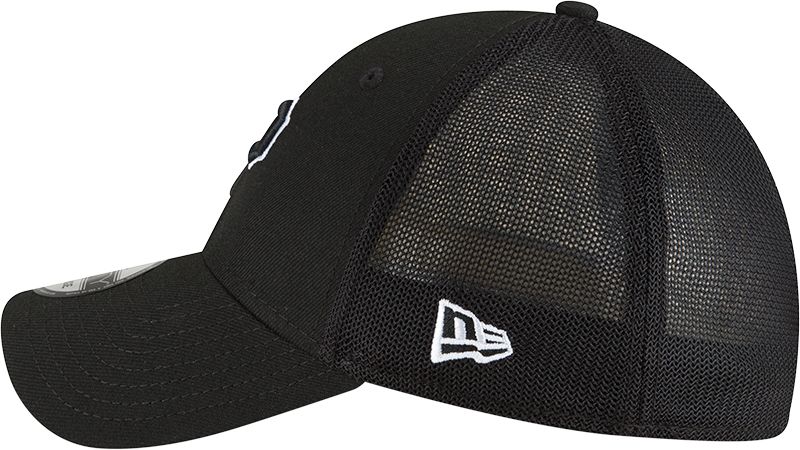 New Era Men's Pittsburgh Pirates Black 39Thirty Stretch Fit Hat product image