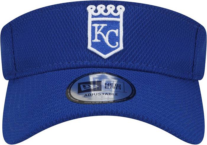 New Era Men's Kansas City Royals Blue 2023 Batting Practice Adjustable Visor