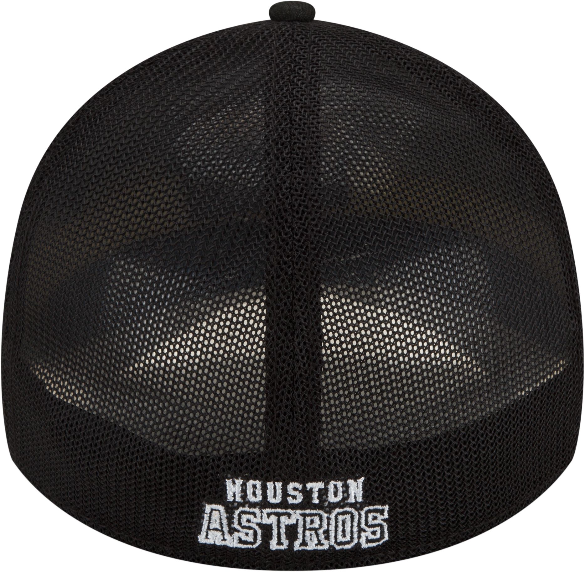 New Era Men's Houston Astros Batting Practice Black 39Thirty Stretch Fit Hat product image