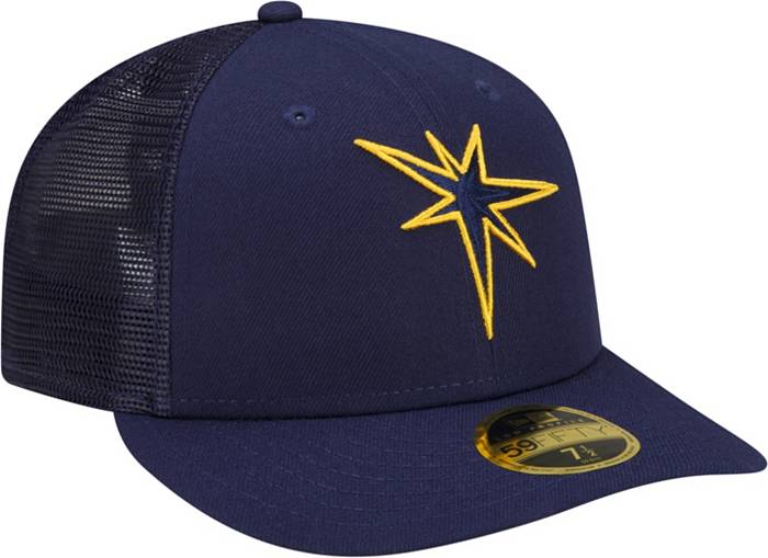 Tampa Bay Rays New Era Team Logo 59FIFTY Fitted Hat - Black