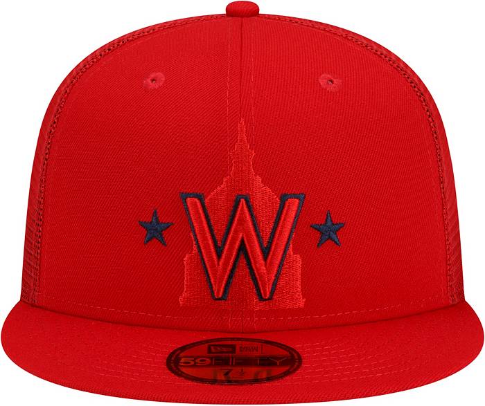 Washington Nationals New Era Alternate Authentic Collection On-Field 59FIFTY Fitted Hat - Red/Navy
