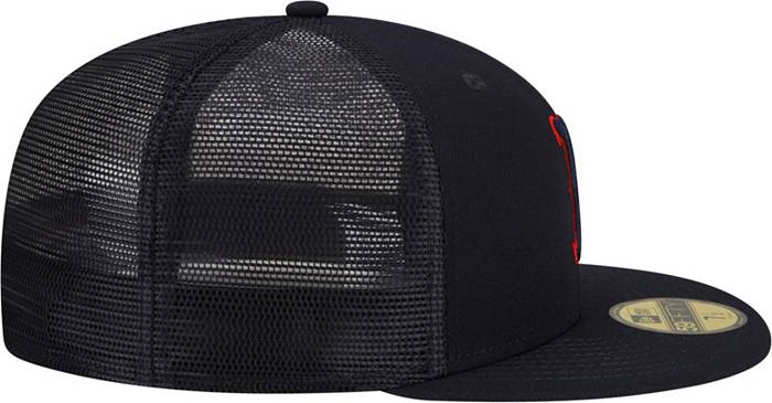 New Era Men's Boston Red Sox Batting Practice Black 59Fifty Fitted Hat