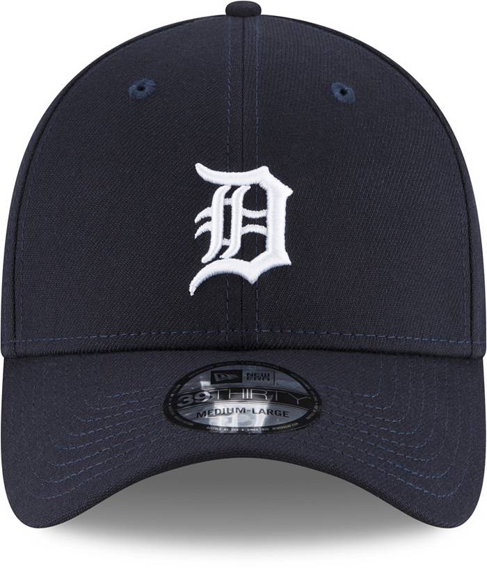 Detroit Tigers Men's New Era 39Thirty Top Visor Flex Hat - Detroit