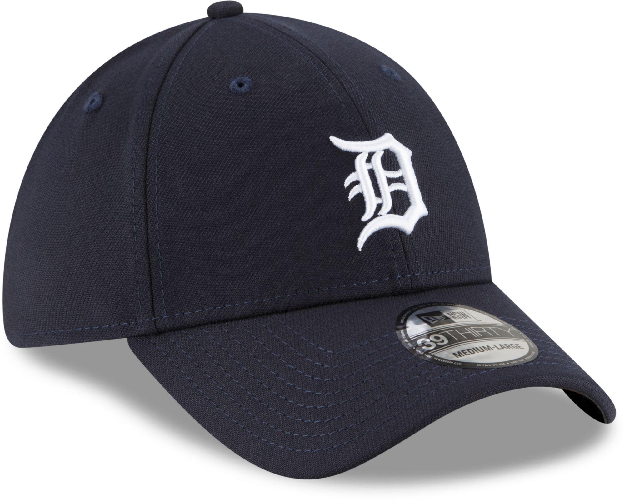 New Era Men's Detroit Tigers Navy 39Thirty Stretch Fit Hat product image