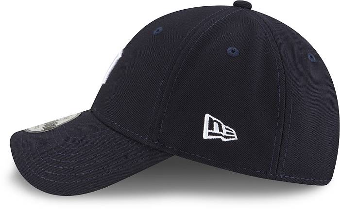 Men's Fanatics Branded Navy Detroit Tigers Distressed Patch Trucker Adjustable Hat