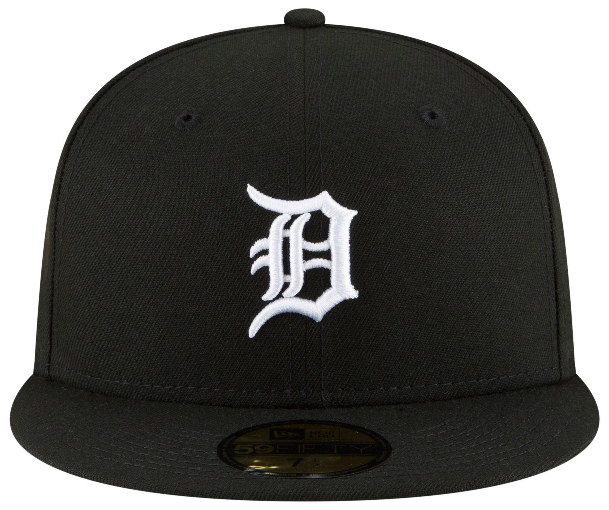 New Era Adult Detroit Tigers Black 59Fifty Basic Fitted Hat product image