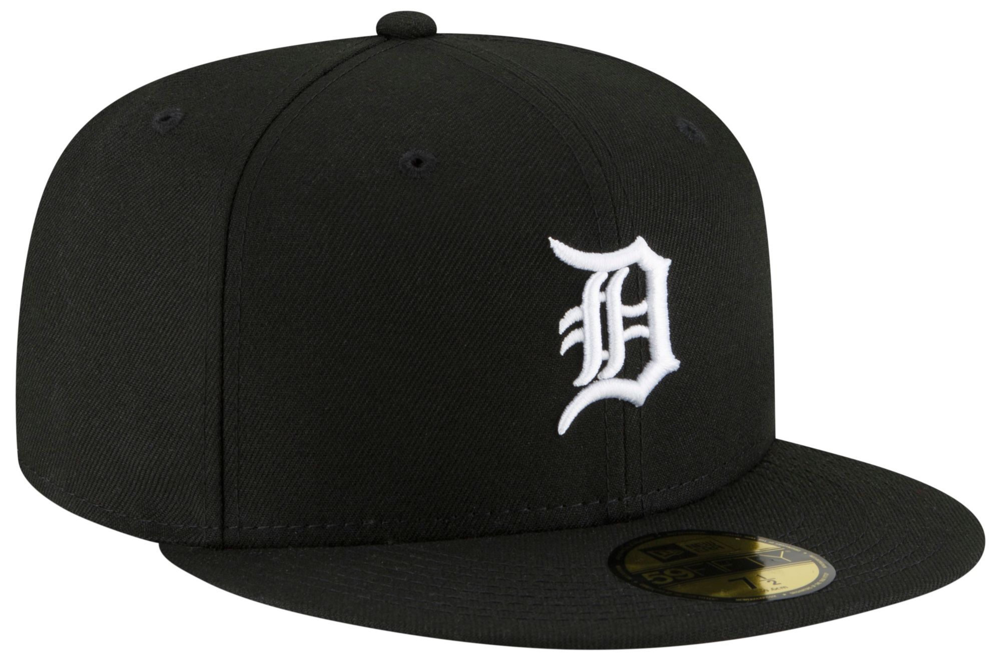 New Era Adult Detroit Tigers Black 59Fifty Basic Fitted Hat product image
