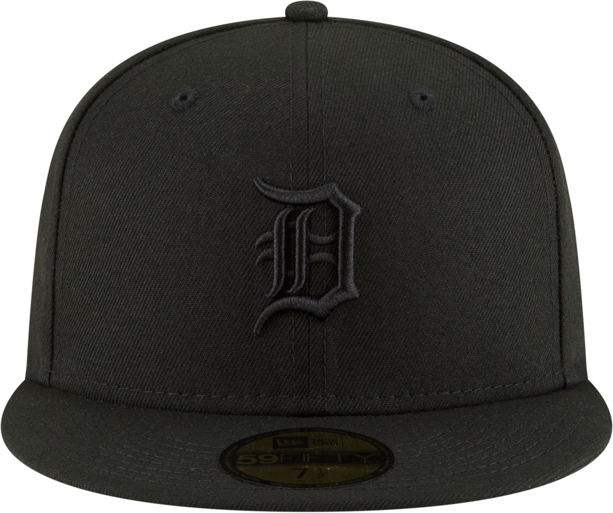 New Era Adult Detroit Tigers Black Basic 59Fifty Fitted Hat product image