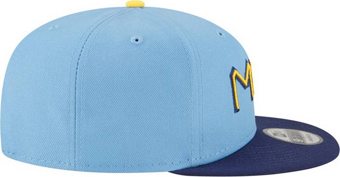2023 Milwaukee Brewers City Connect New Era 9FIFTY MLB Snapback Hat Cap  Light
