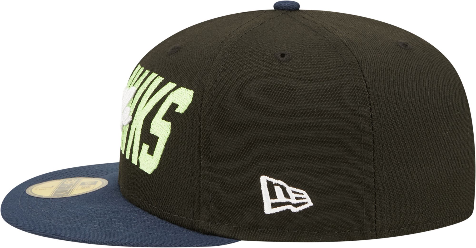 New Era Men's Seattle Seahawks 2022 NFL Draft 59Fifty Black Fitted Hat product image