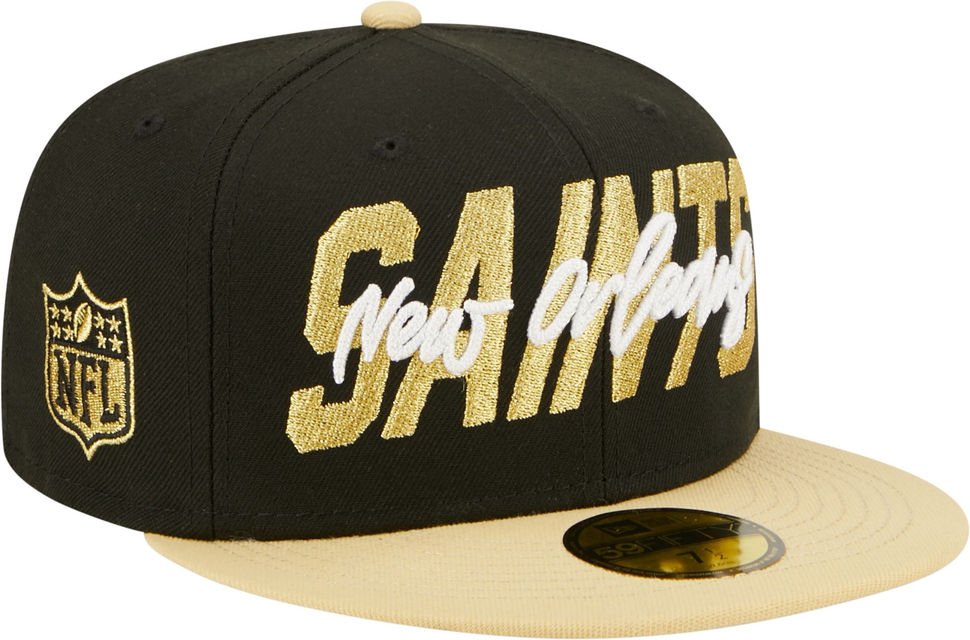 New Era Men's New Orleans Saints 2022 NFL Draft 59Fifty Black Fitted Hat product image