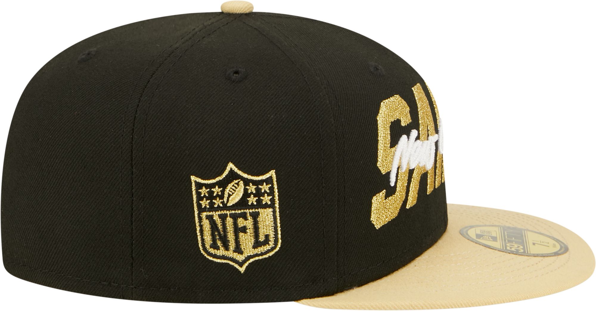 New Era Men's New Orleans Saints 2022 NFL Draft 59Fifty Black Fitted Hat product image
