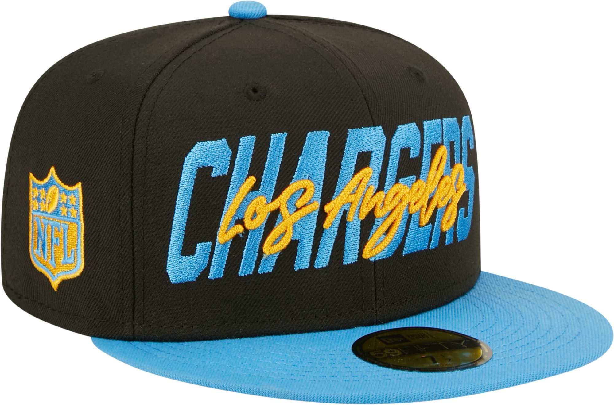 New Era Men's Los Angeles Chargers 2022 NFL Draft 59Fifty Black Fitted Hat product image