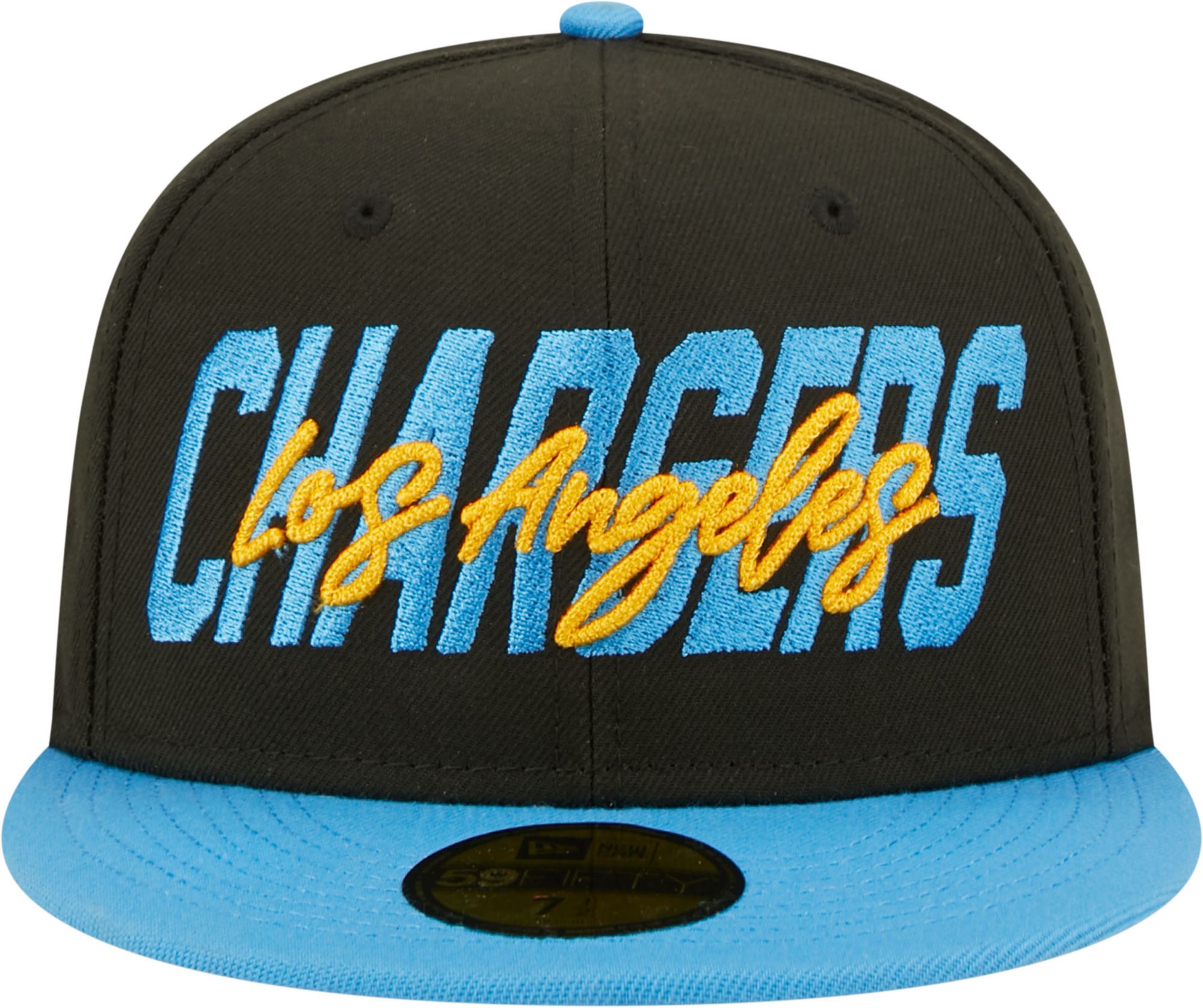 New Era Men's Los Angeles Chargers 2022 NFL Draft 59Fifty Black Fitted Hat product image