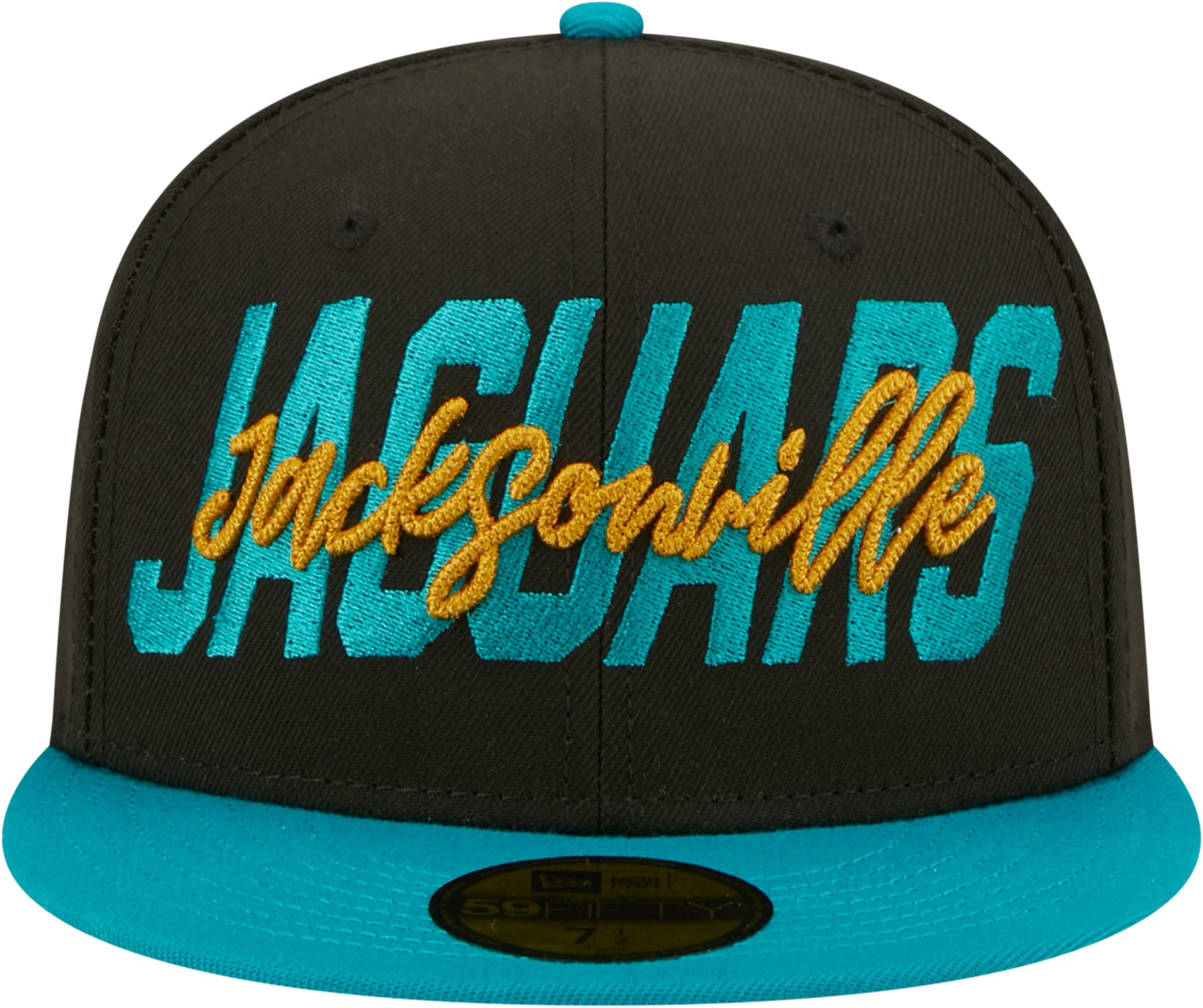 New Era Men's Jacksonville Jaguars 2022 NFL Draft 59Fifty Black Fitted Hat product image