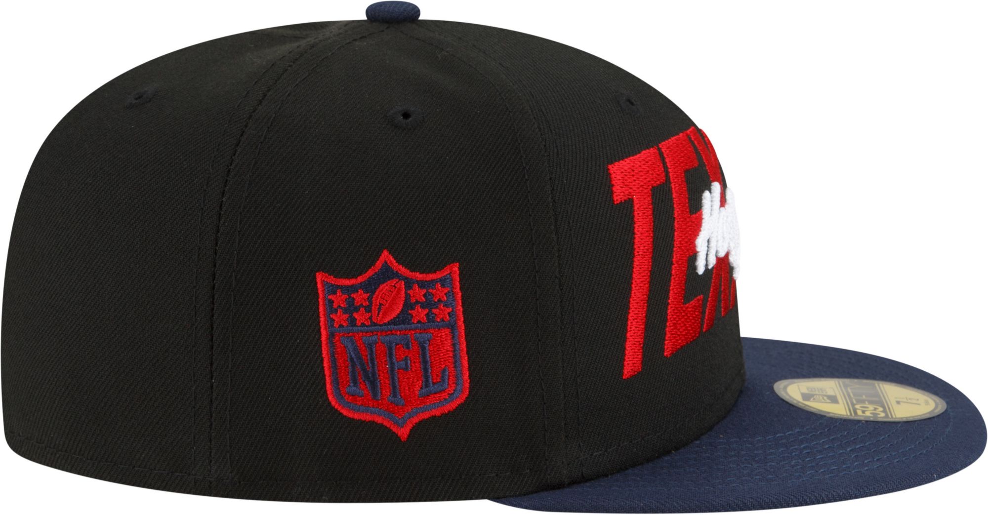New Era Men's Houston Texans 2022 NFL Draft 59Fifty Black Fitted Hat product image