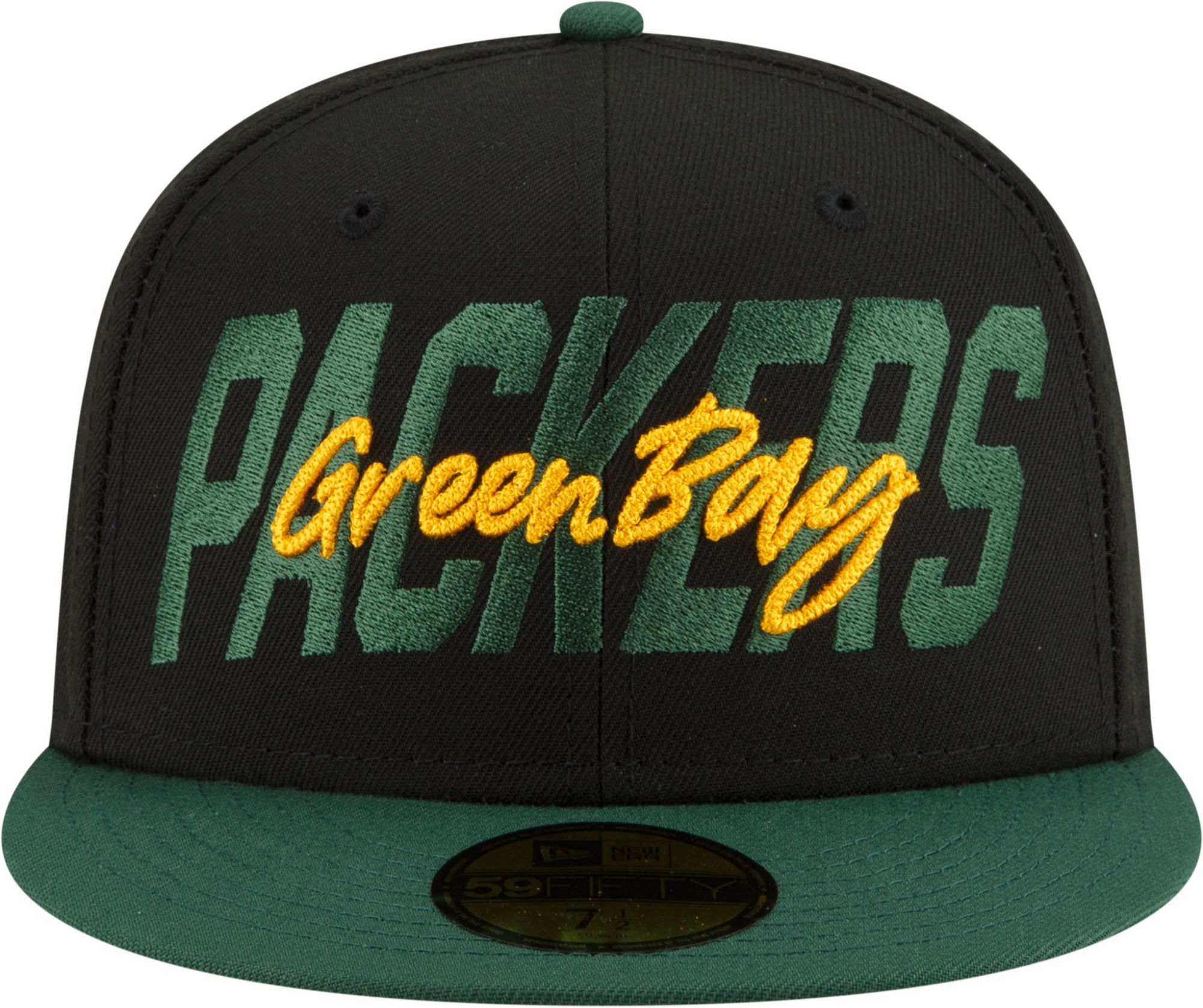New Era Men's Green Bay Packers 2022 NFL Draft 59Fifty Black Fitted Hat product image