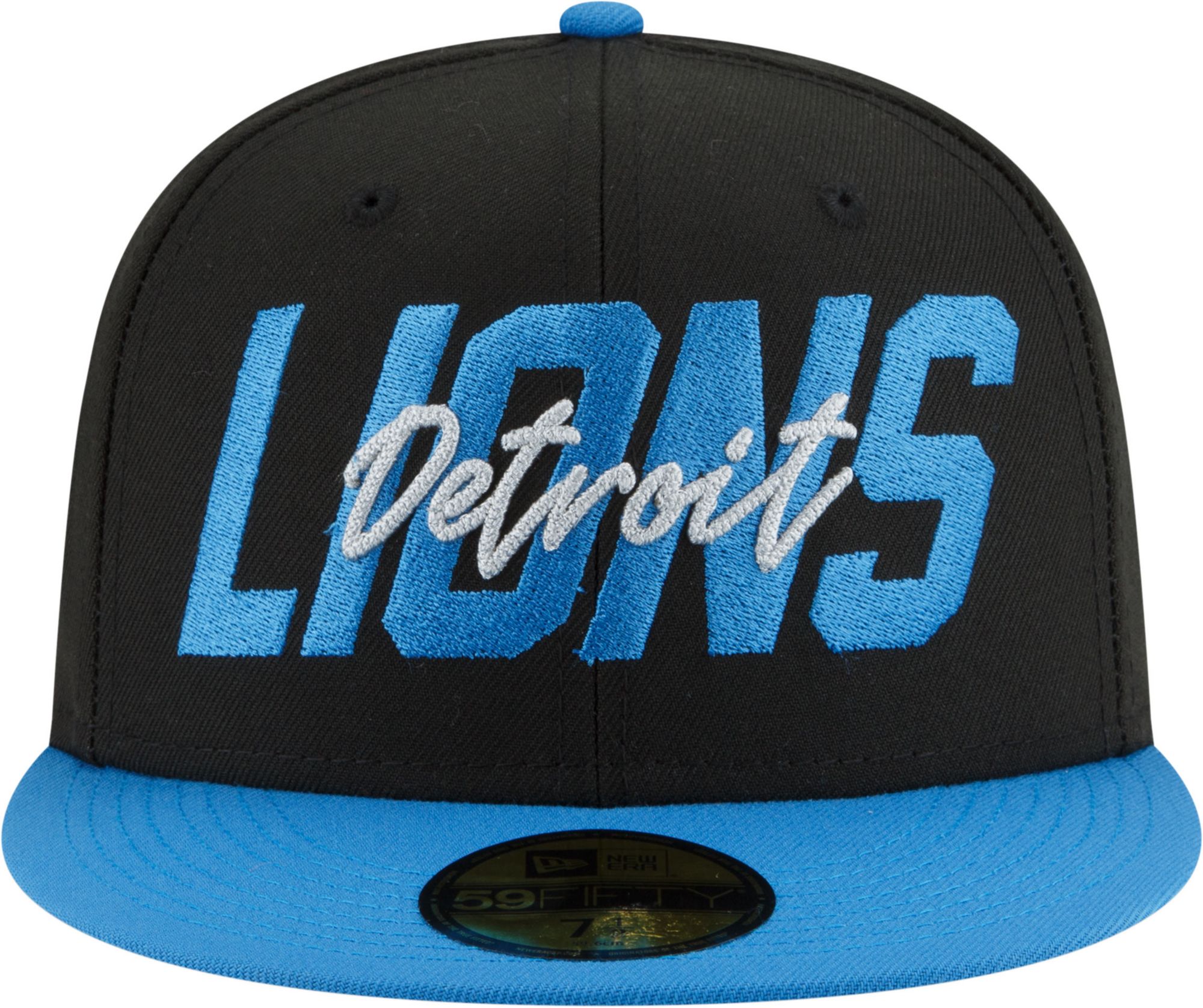 New Era Men's Detroit Lions 2022 NFL Draft 59Fifty Black Fitted Hat product image