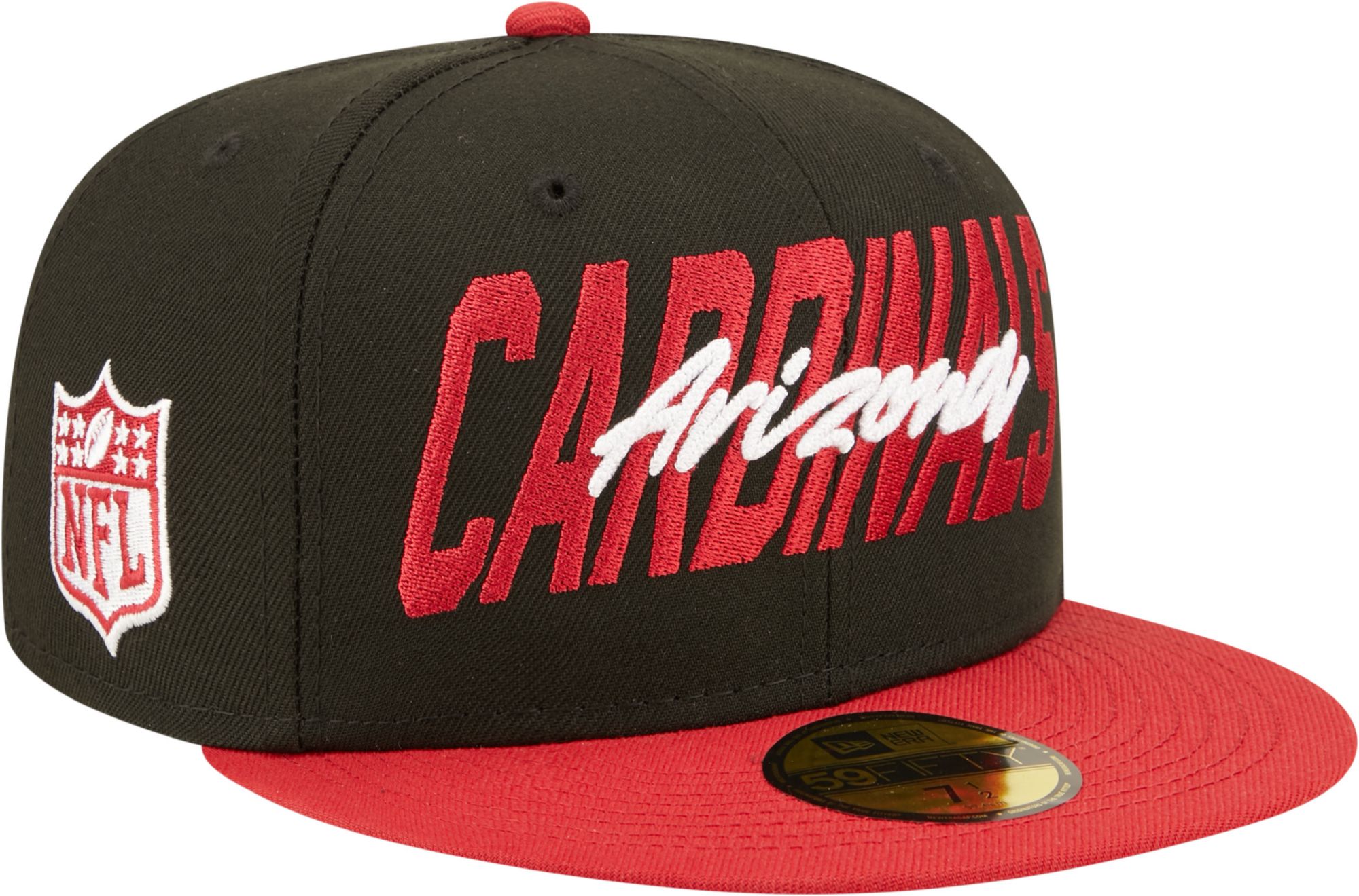 New Era Men's Arizona Cardinals 2022 NFL Draft 59Fifty Black Fitted Hat product image