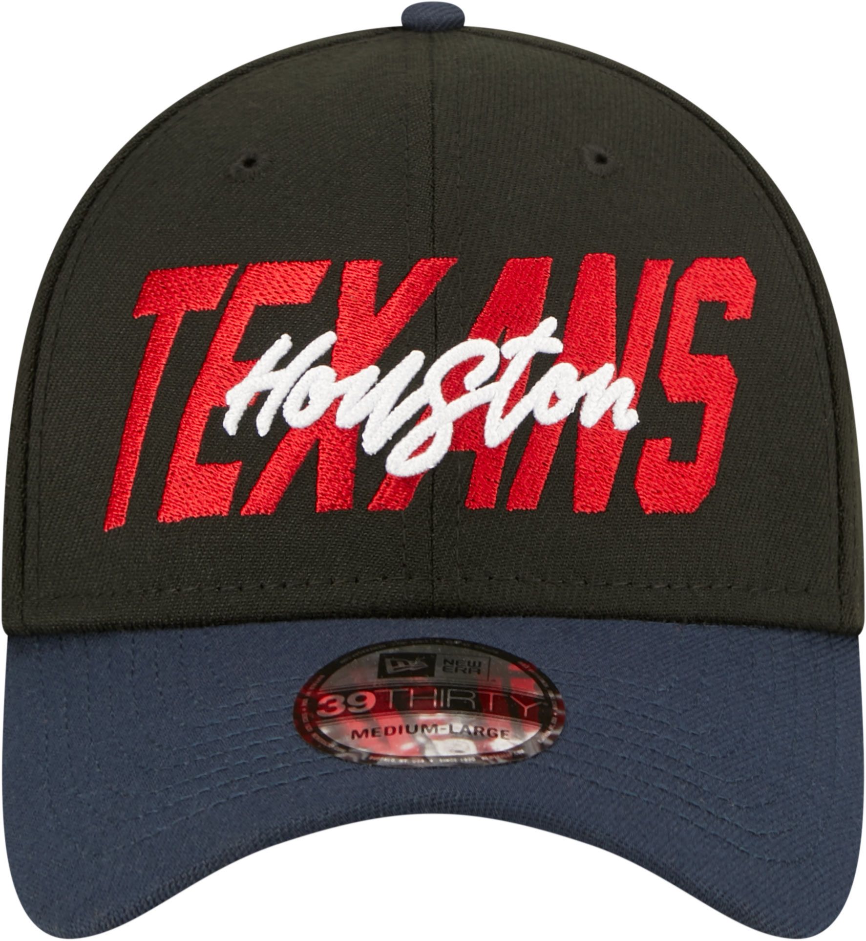 New Era Men's Houston Texans 2022 NFL Draft 39Thirty Black Stretch Fit Hat product image