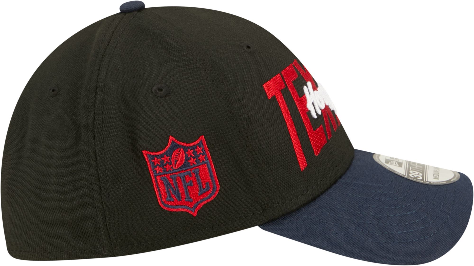 New Era Men's Houston Texans 2022 NFL Draft 39Thirty Black Stretch Fit Hat product image