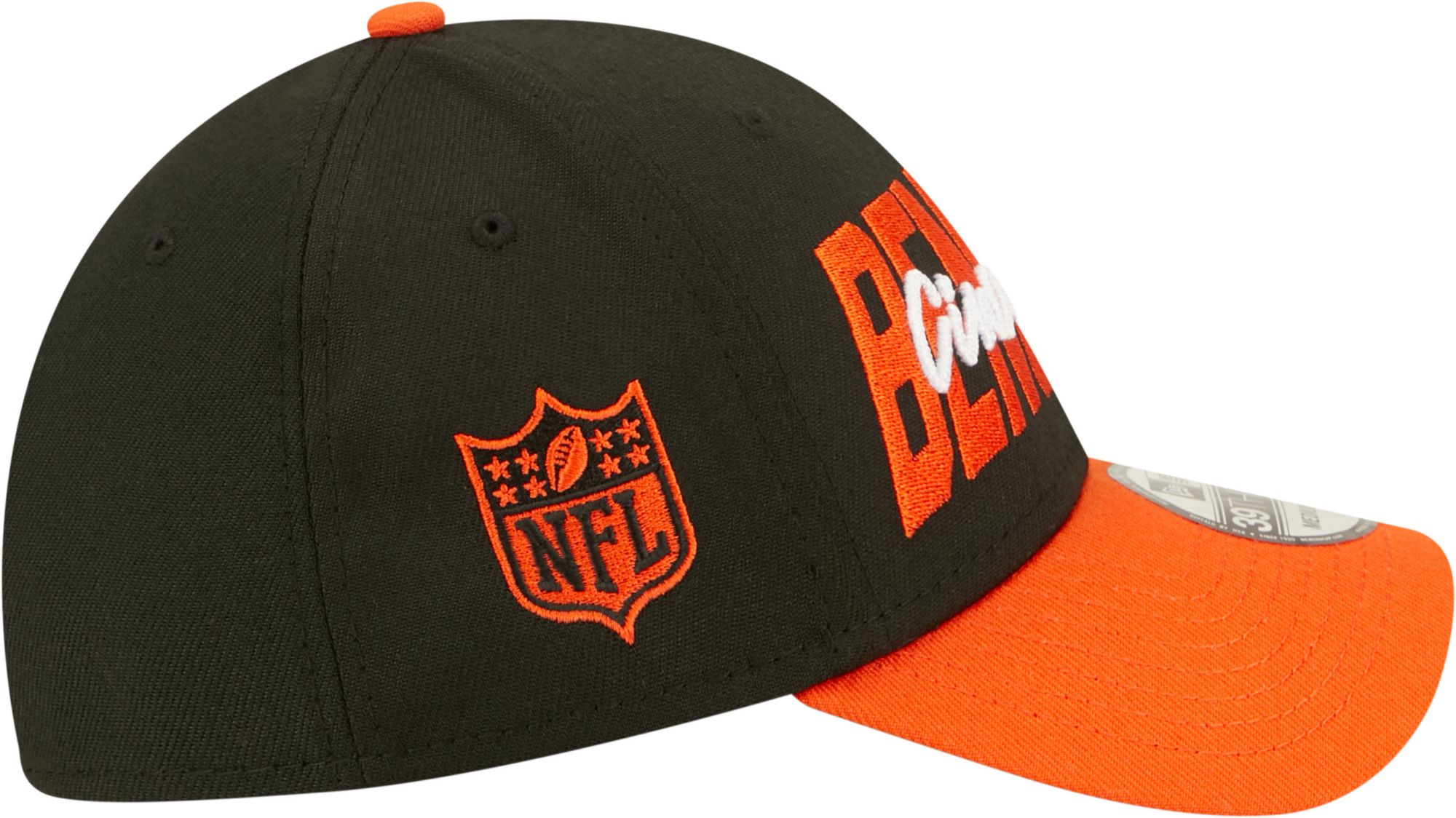New Era Men's Cincinnati Bengals 2022 NFL Draft 39Thirty Black Stretch Fit Hat product image