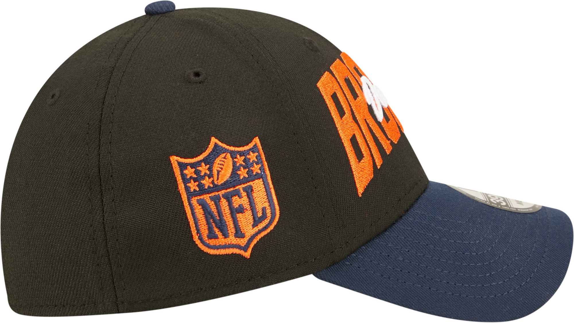 New Era Men's Denver Broncos 2022 NFL Draft 39Thirty Black Stretch Fit Hat product image
