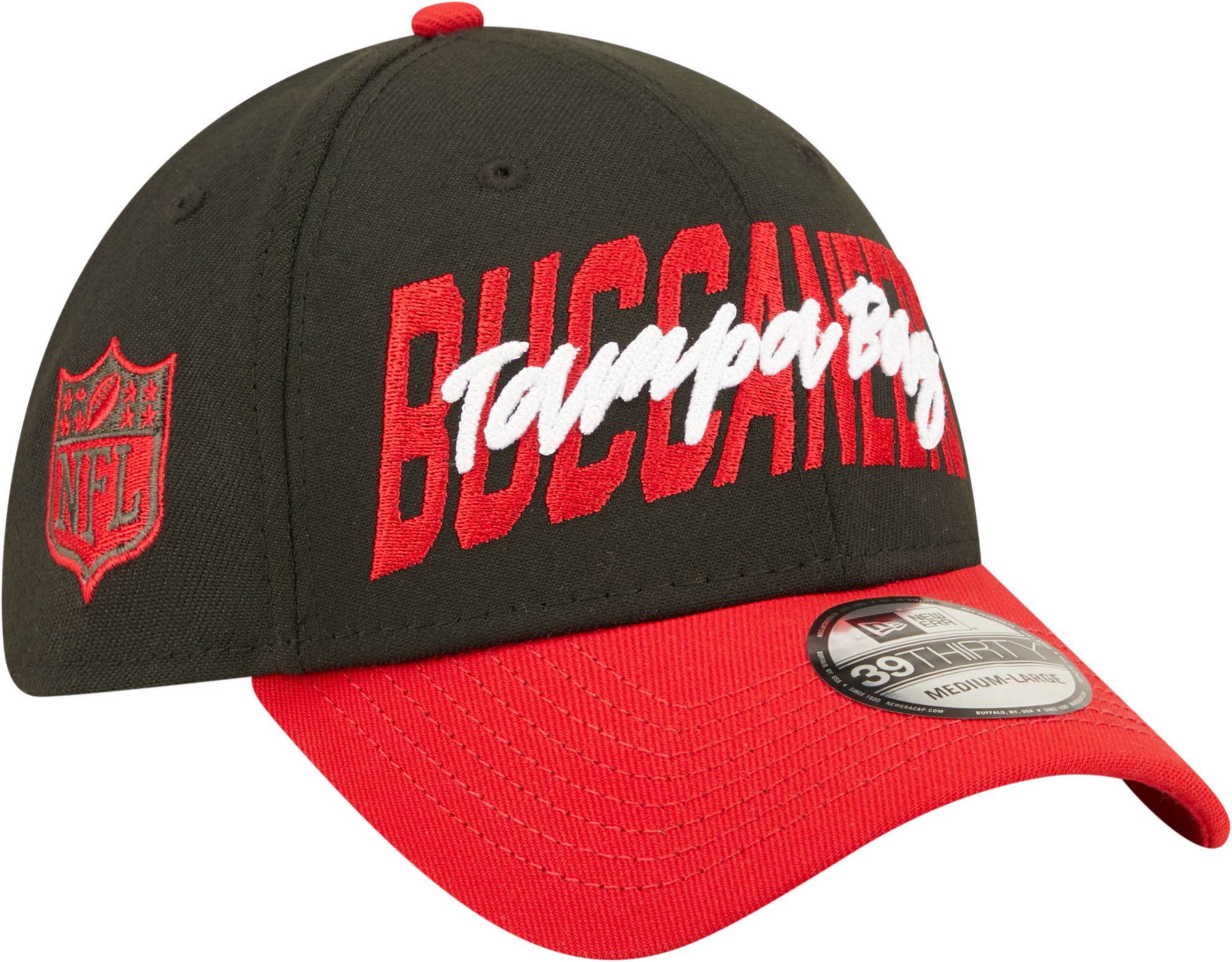 New Era Men's Tampa Bay Buccaneers 2022 NFL Draft 39Thirty Black Stretch Fit Hat product image