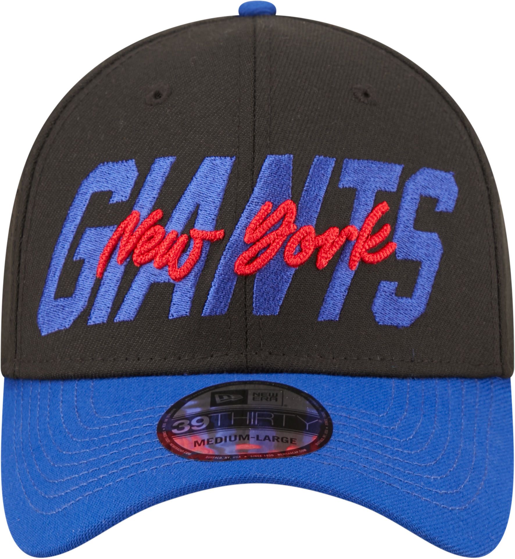 New Era Men's New York Giants 2022 NFL Draft 39Thirty Black Stretch Fit Hat product image