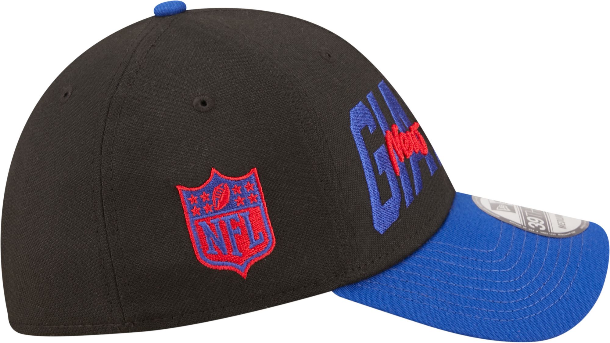 New Era Men's New York Giants 2022 NFL Draft 39Thirty Black Stretch Fit Hat product image