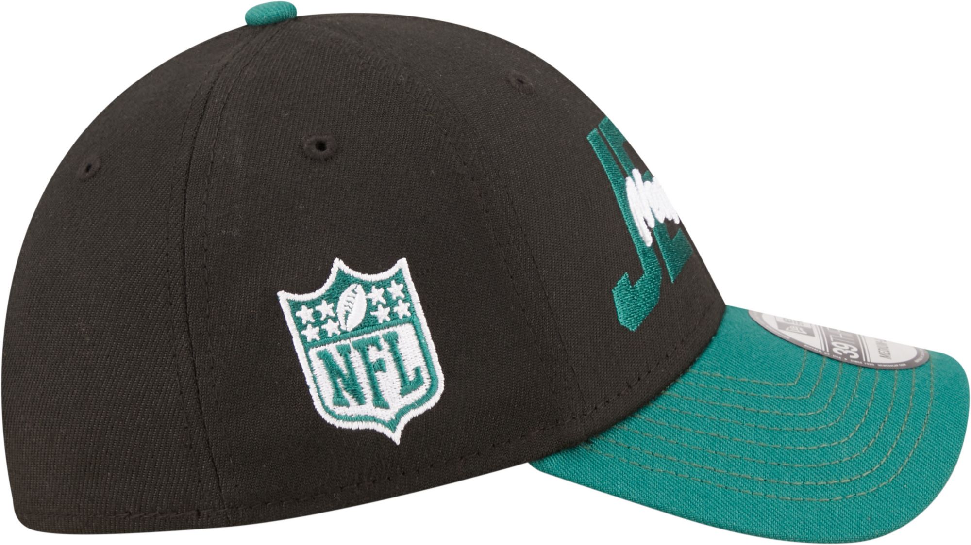 New Era Men's New York Jets 2022 NFL Draft 39Thirty Black Stretch Fit Hat product image