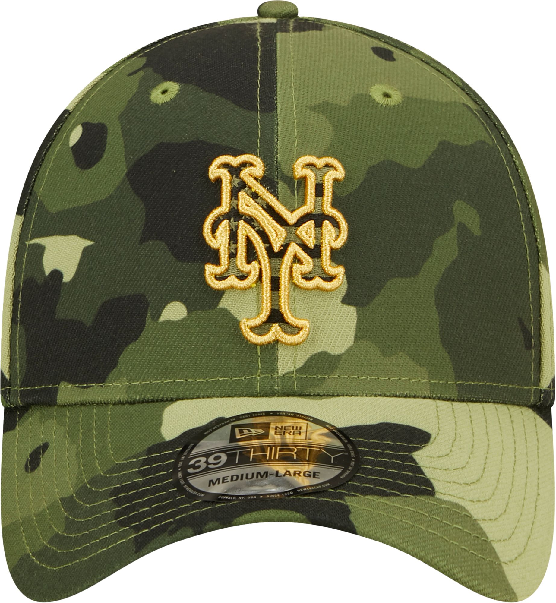 New Era Men's Armed Forces Day 2022 New York Mets Camo 39Thirty Stretch Fit Hat product image
