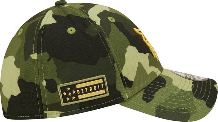 New Era Camo Detroit Tigers 2022 Armed Forces Day Bucket Hat