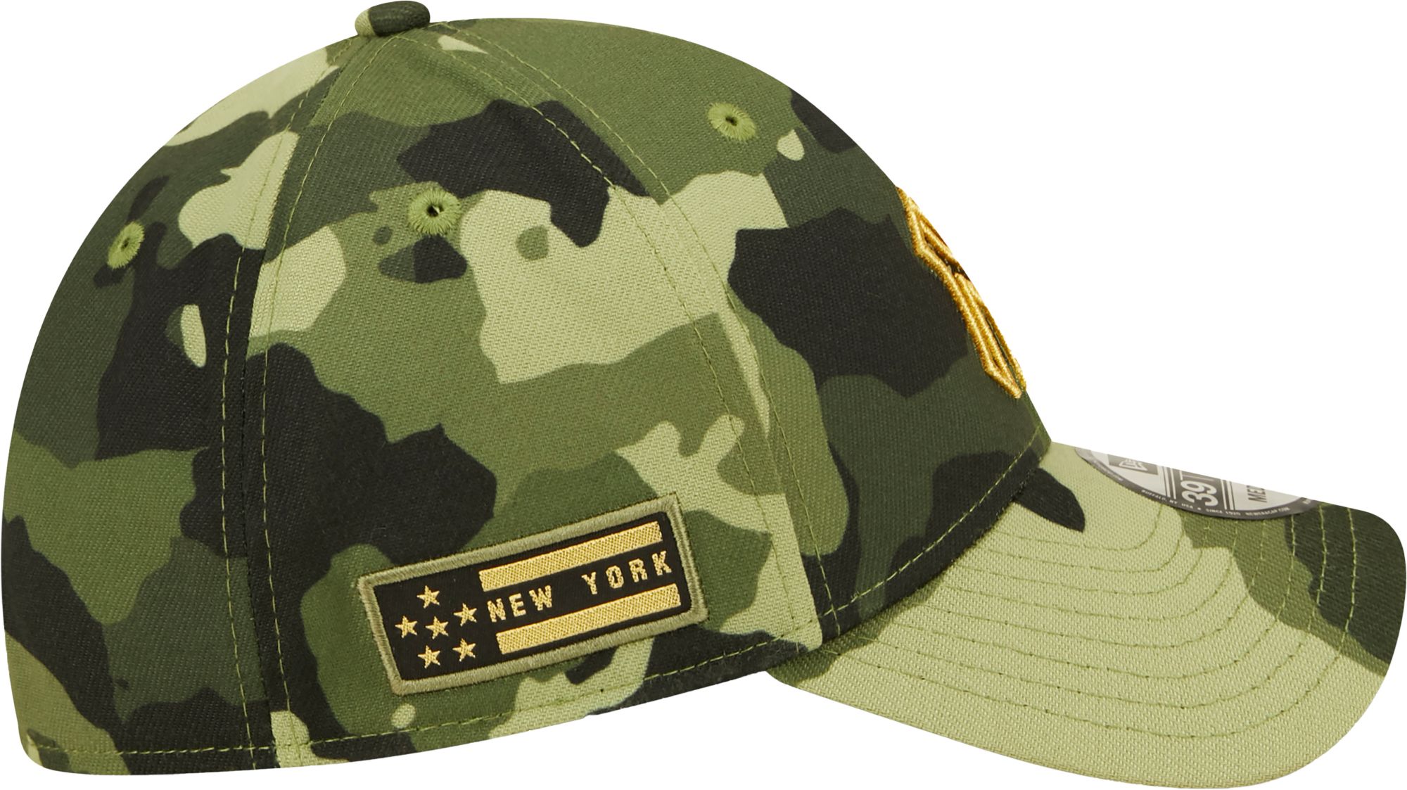 New Era Men's Armed Forces Day 2022 New York Yankees Camo 39Thirty Stretch Fit Hat product image