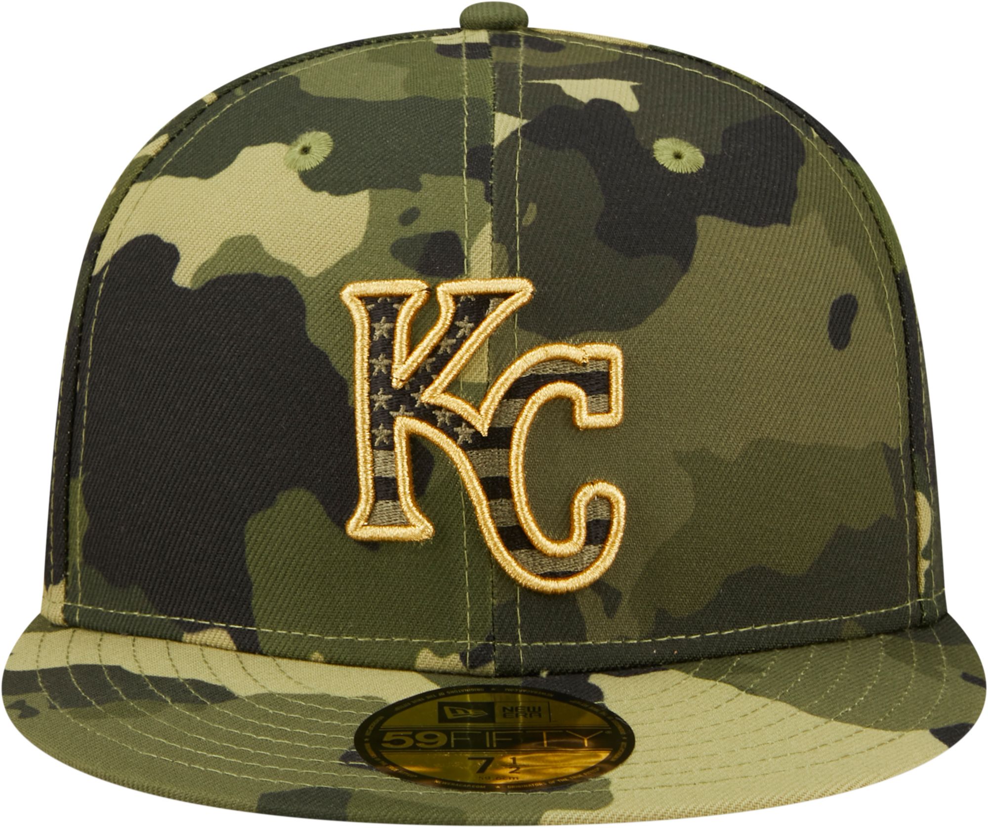New Era Men's Armed Forces Day 2022 Kansas City Royals Camo 59Fifty City Fitted Hat product image