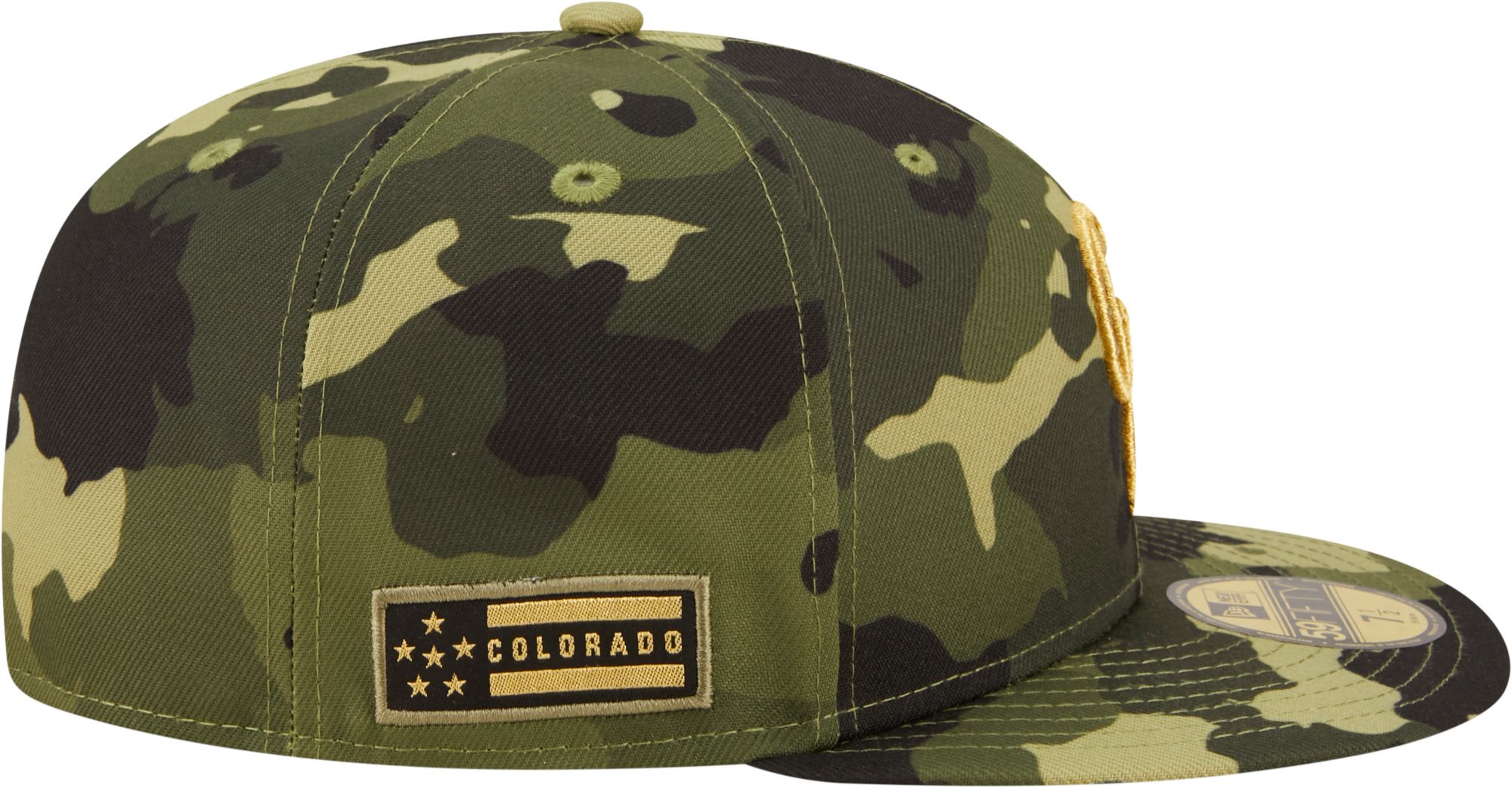 New Era Men's Armed Forces Day 2022 Colorado Rockies Camo 59Fifty City Fitted Hat product image