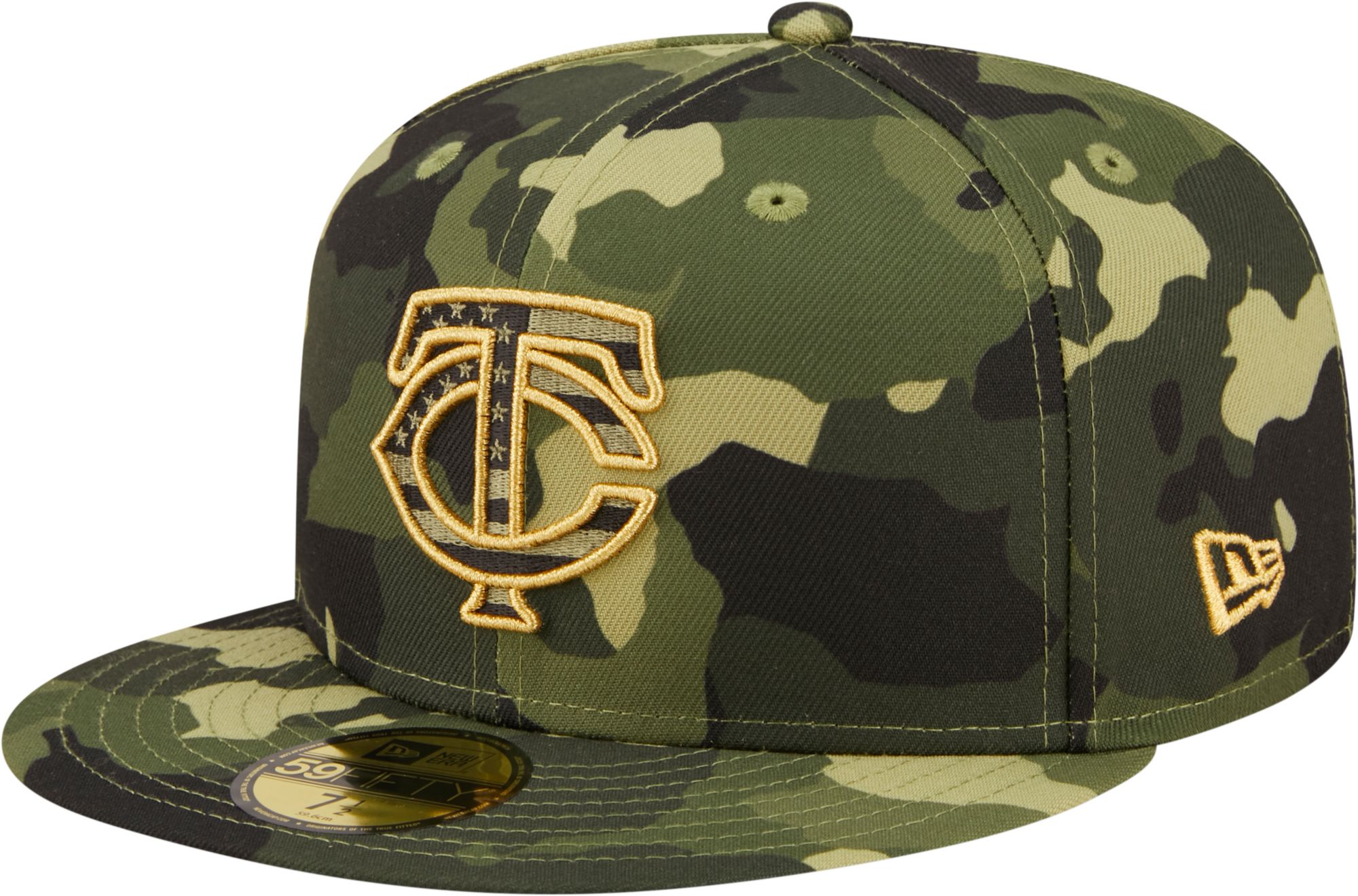 New Era Men's Armed Forces Day 2022 Minnesota Twins Camo 59Fifty City Fitted Hat product image