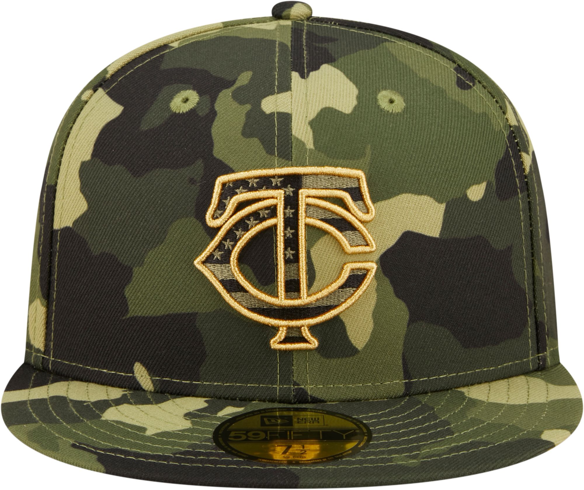 New Era Men's Armed Forces Day 2022 Minnesota Twins Camo 59Fifty City Fitted Hat product image
