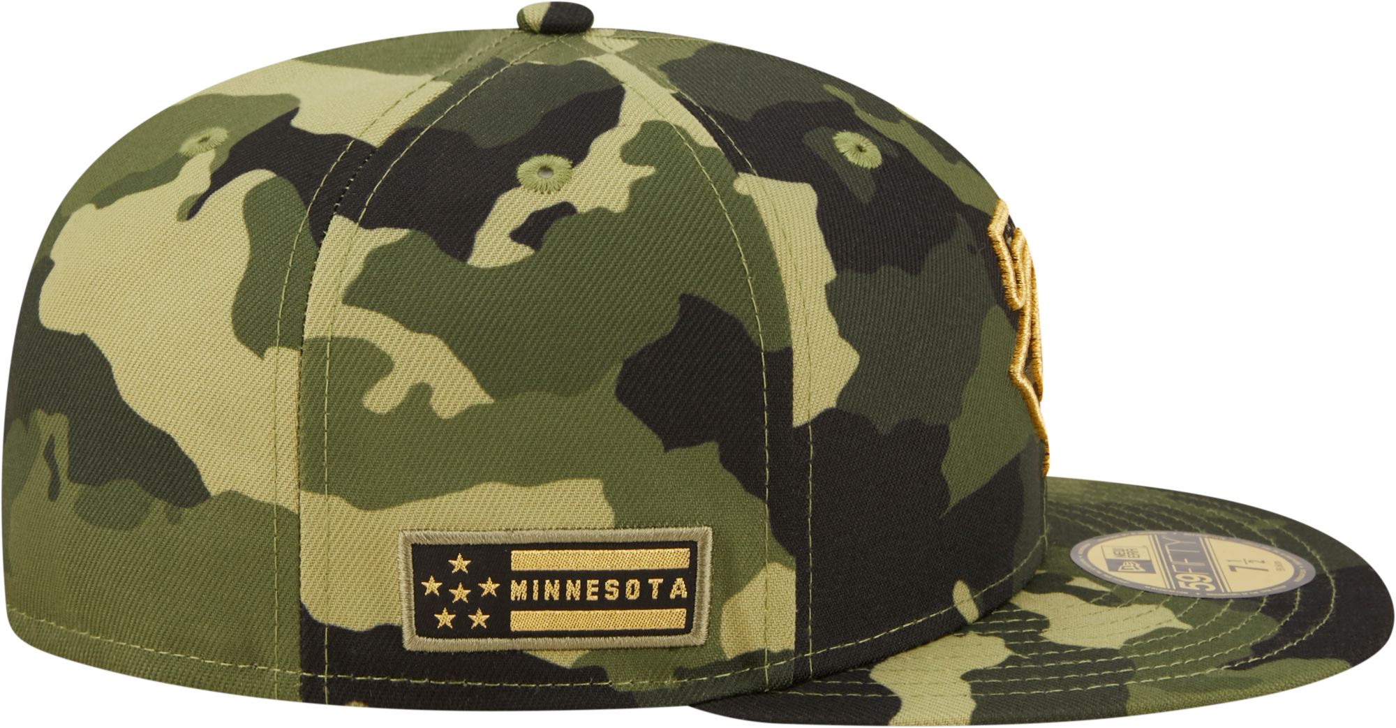 New Era Men's Armed Forces Day 2022 Minnesota Twins Camo 59Fifty City Fitted Hat product image