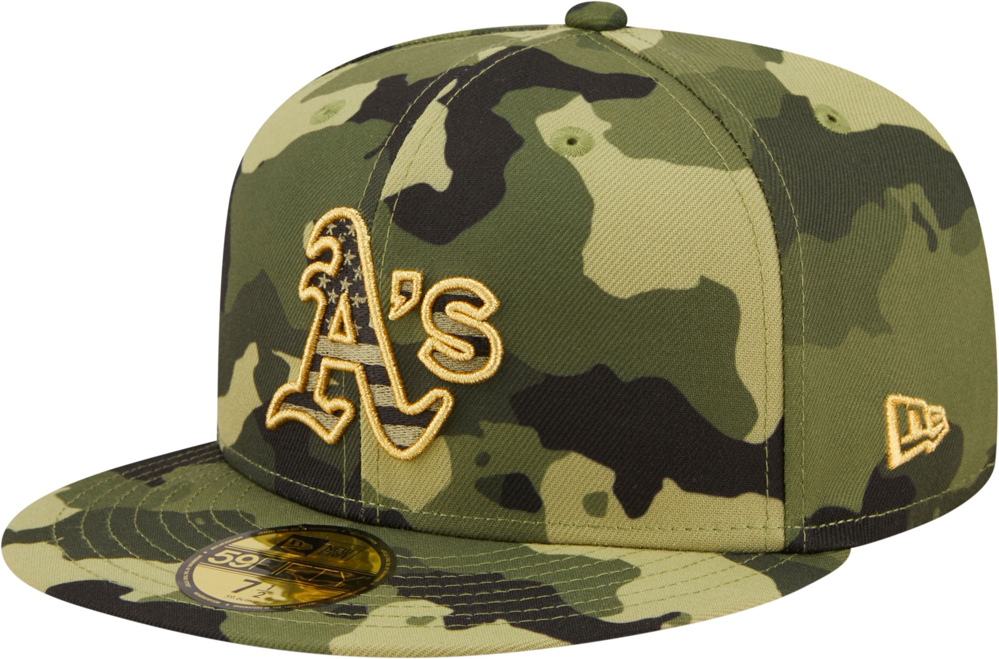 New Era Men's Armed Forces Day 2022 Athletics Camo 59Fifty City Fitted Hat product image