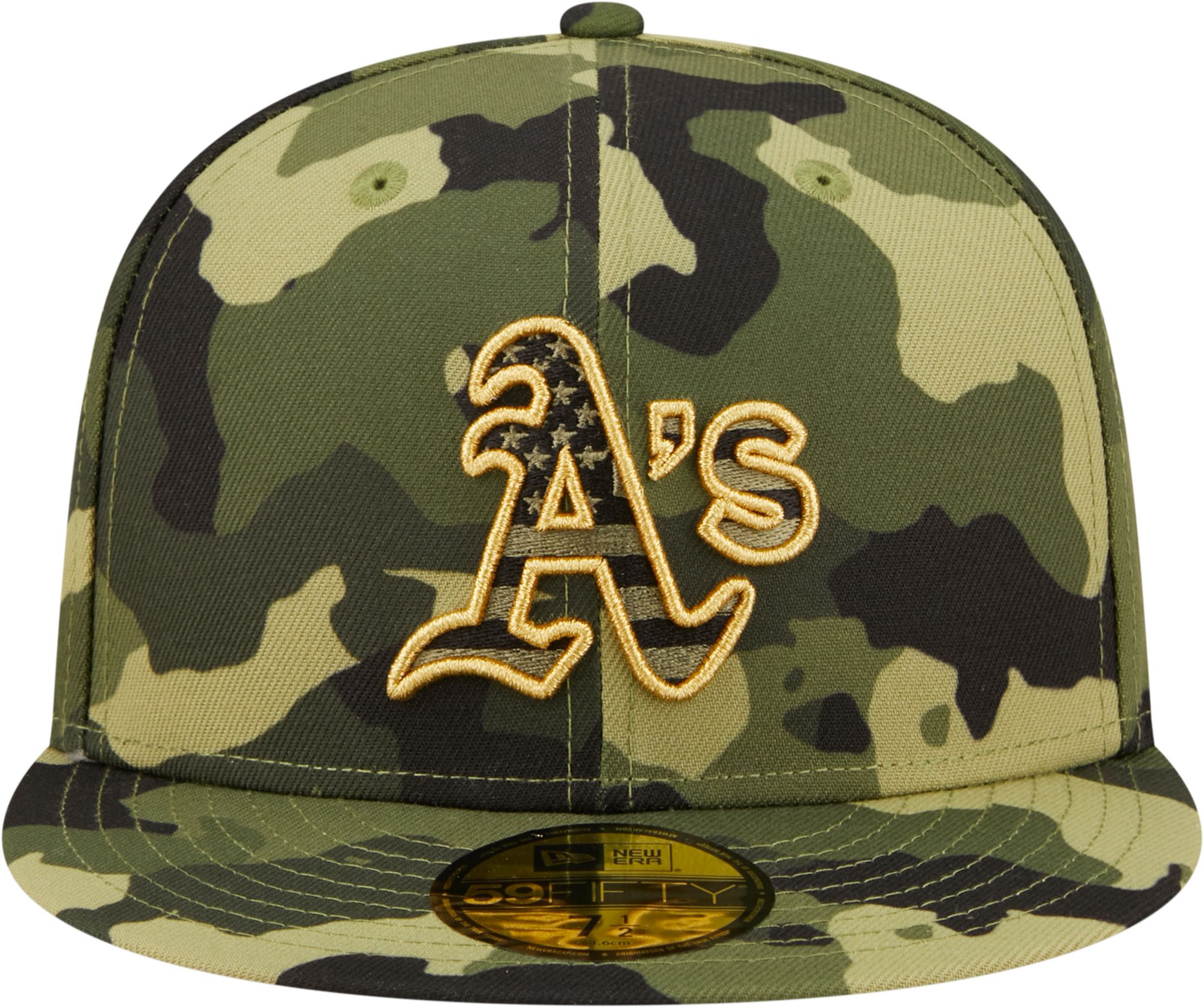 New Era Men's Armed Forces Day 2022 Athletics Camo 59Fifty City Fitted Hat product image