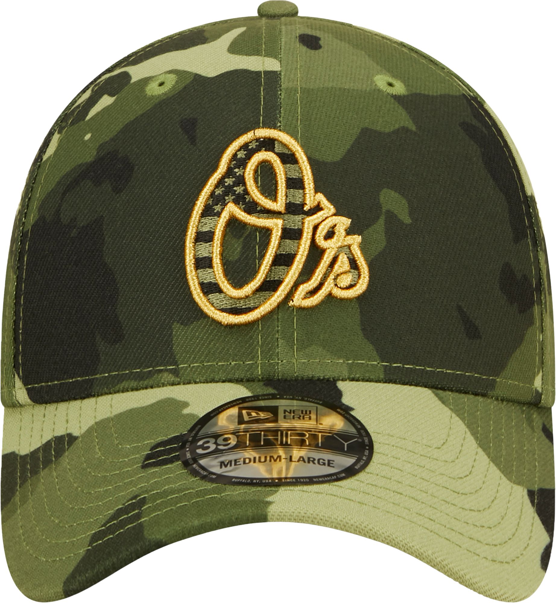 New Era Men's Armed Forces Day 2022 Baltimore Orioles Camo 39Thirty Stretch Fit Hat product image