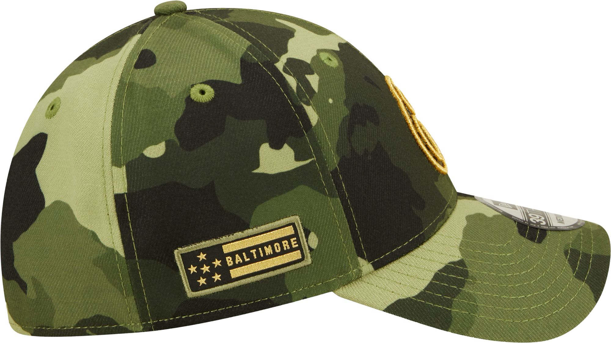 New Era Men's Armed Forces Day 2022 Baltimore Orioles Camo 39Thirty Stretch Fit Hat product image
