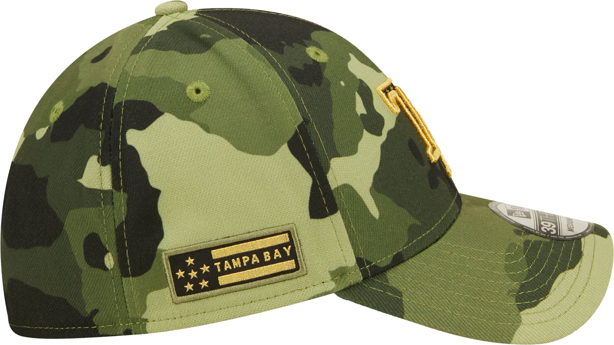 New Era Men's Armed Forces Day 2022 Tampa Bay Rays Camo 39Thirty Stretch Fit Hat product image
