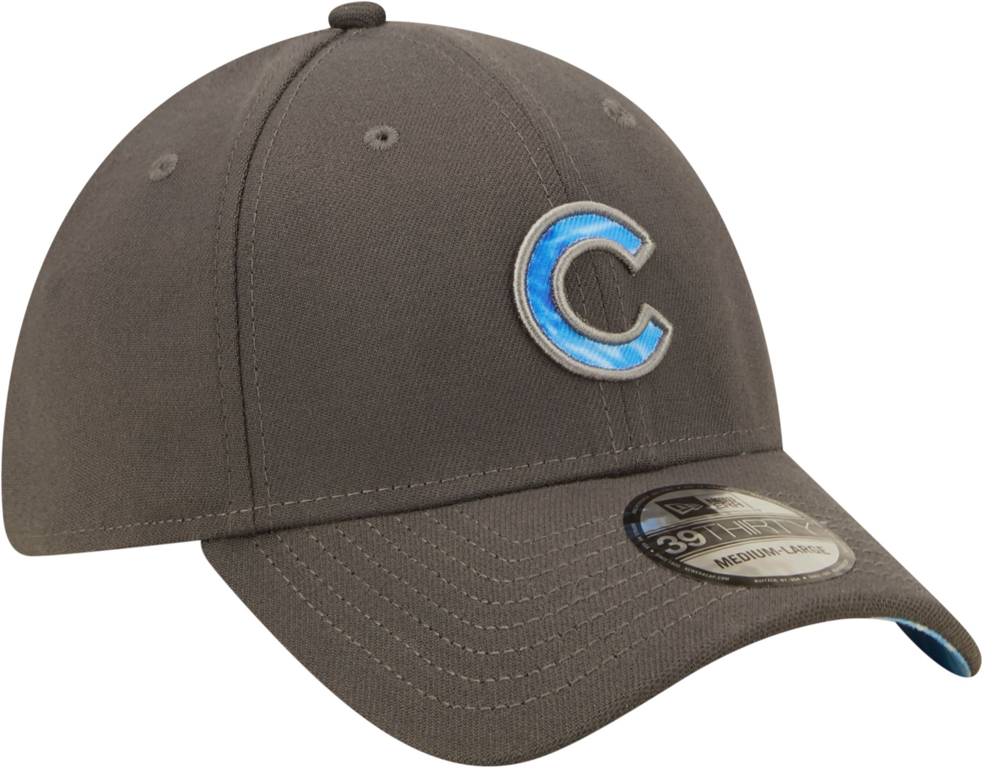 New Era Men's Father's Day '22 Chicago Cubs Dark Gray 39Thirty Stretch Fit Hat product image
