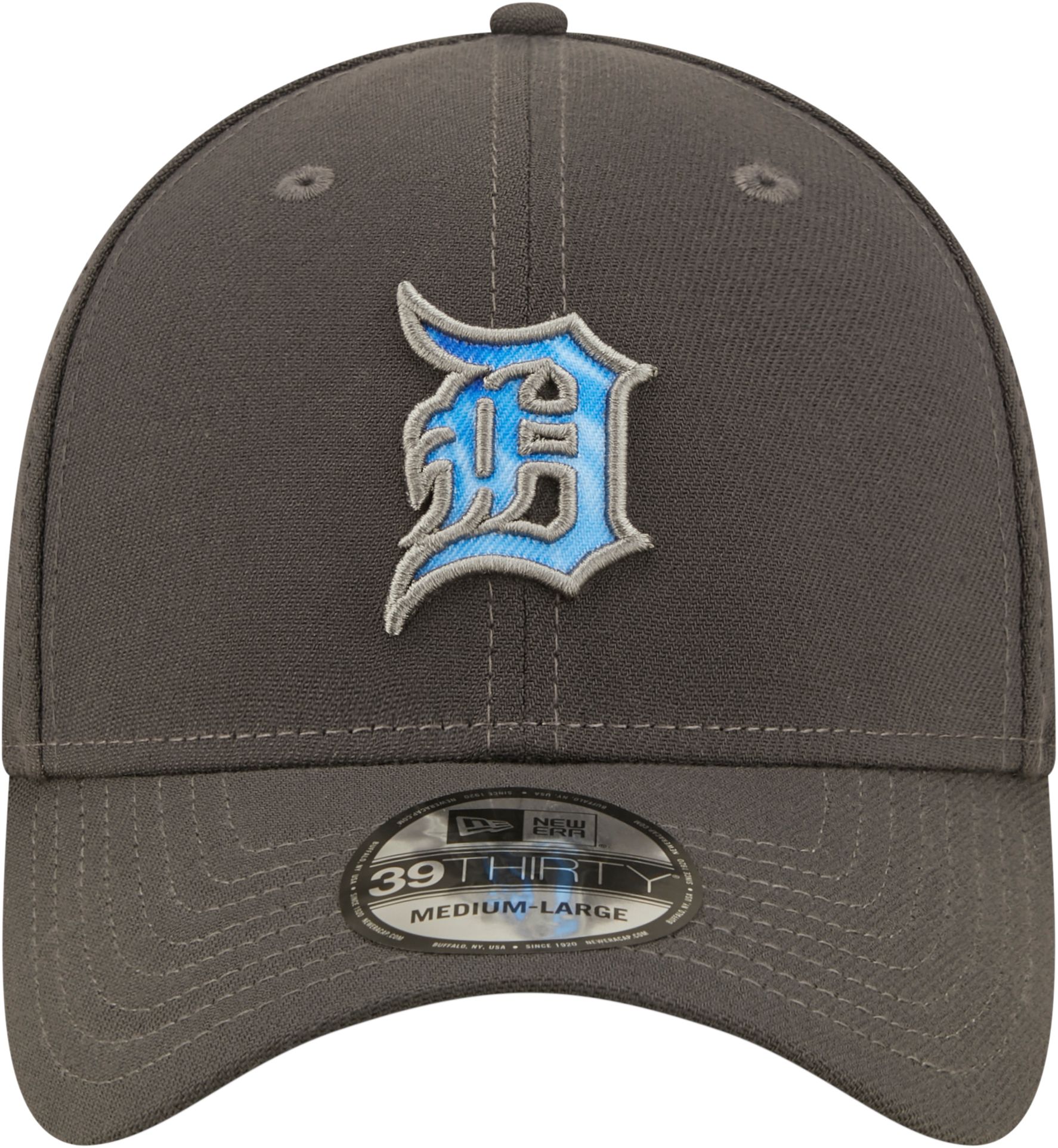 New Era Men's Father's Day '22 Detroit Tigers Dark Gray 39Thirty Stretch Fit Hat product image