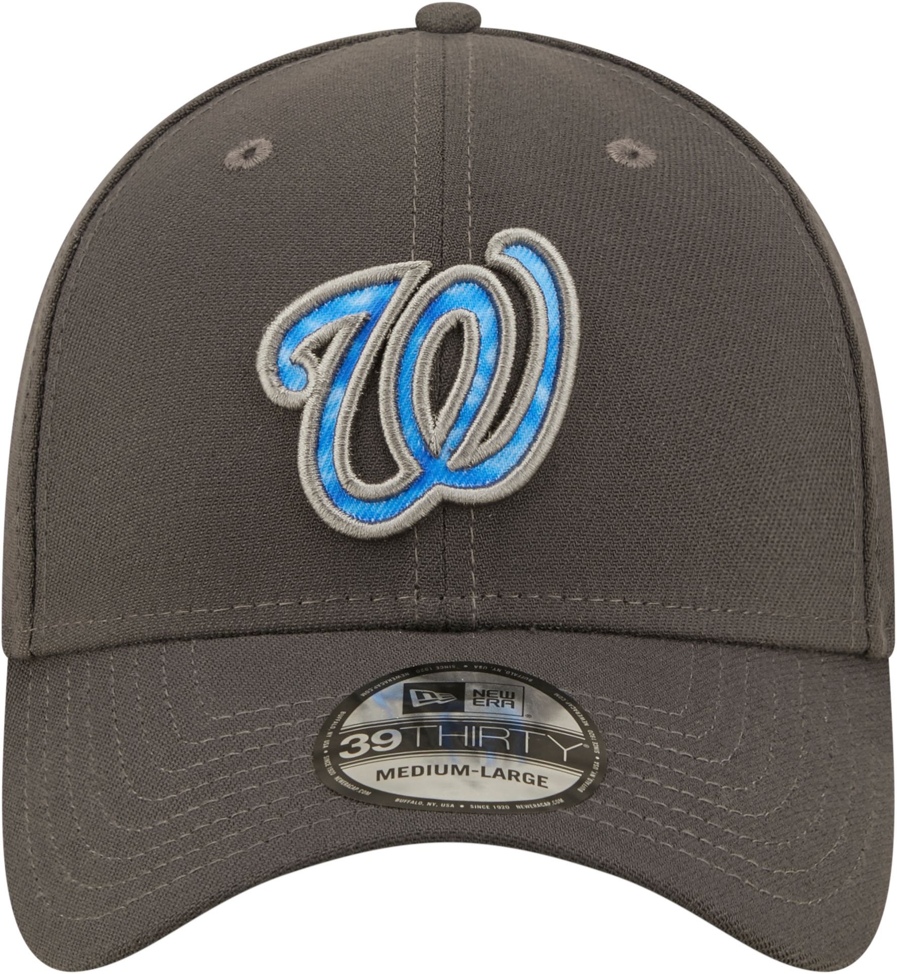 New Era Men's Father's Day '22 Washington Nationals Dark Gray 39Thirty Stretch Fit Hat product image