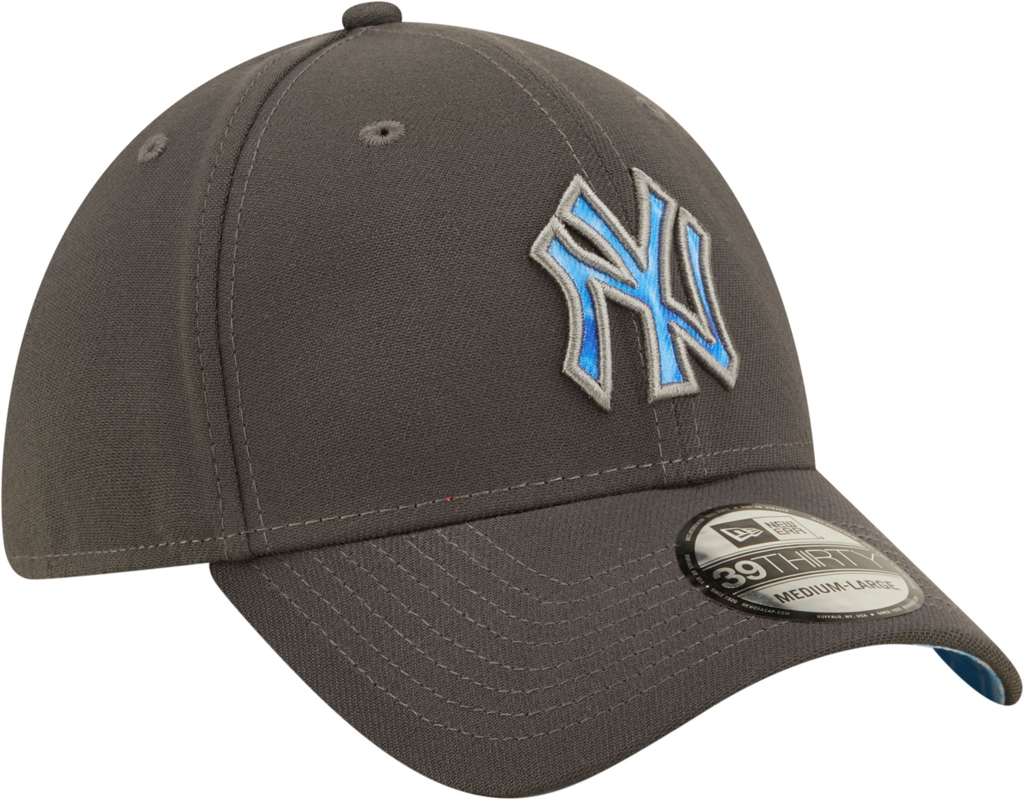 New Era Men's Father's Day '22 New York Yankees Dark Gray 39Thirty Stretch Fit Hat product image