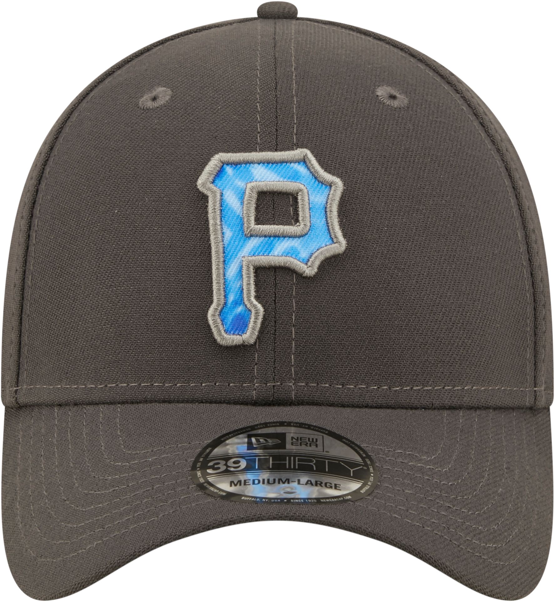 New Era Men's Father's Day '22 Pittsburgh Pirates Dark Gray 39Thirty Stretch Fit Hat product image